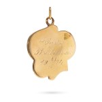 Commemorative tag from the early 20th century, Russia