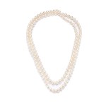 Akoya pearl necklace, second half of the 20th century