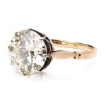 Diamond ring from the 1930s, Warsaw