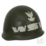 20th Century/Poland: Polish Patrol Helmet, Model 64, WSW/Military Police