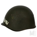 20th Century/Poland: wz.50 WSW (Military Internal Service) helmet/KZWM 1954/People's Republic of Poland/Ludwików Steelworks