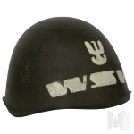 20th Century/Poland: wz.50 WSW (Military Internal Service) helmet/KZWM 1954/People's Republic of Poland/Ludwików Steelworks