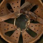 20th Century/Poland: wz.50 WSW (Military Internal Service) helmet/KZWM 1954/People's Republic of Poland/Ludwików Steelworks