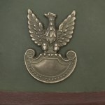 20th Century/Poland: Polish Army Motorcycle Helmet/Kalisz/Kalisz Plastics Factory.