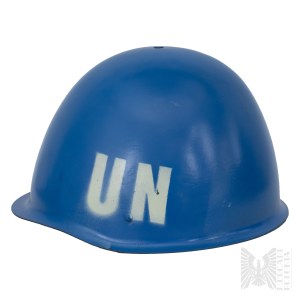 20th Century/Poland: Polish Helmet, Model 67/75, United Nations (UN) Standby Forces
