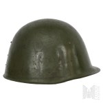 20th-Century Poland: Model 31/50 Helmet, Type II, Eagle Painted with a Sponge / Ludwików Steelworks / Salamander / Second Polish Republic