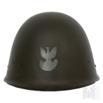 20th century/Poland: Model 31/50 Type I helmet, version with the painted LWP eagle/Ludwików Steelworks/Salamander/Second Polish Republic