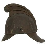 19th/20th Centuries / Poland: Polish Helmet for Fire Department Non-Commissioned Officers / Russian Partition