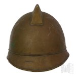 20. Jahrhundert/Polen: Polnischer Helm für Feuerwehrleute im einfachen Dienst