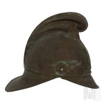 19th/20th centuries: Polish helmet for fire department non-commissioned officers—old style / Russian Partition