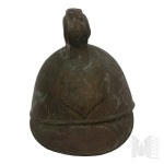 19th/20th centuries: Polish helmet for fire department non-commissioned officers—old style / Russian Partition