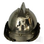 20th Century/Poland: Polish Fire Department Officer's Helmet/Trębicki, Warsaw