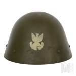 XXw/Polska/Czechosłowacja: Hełm wz.32 Polskie Malowanie/Polski Orzeł