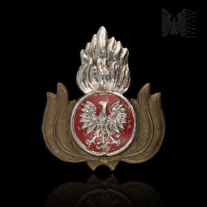 20th Century/Poland/People's Republic of Poland: Model 52 Fire Department Badge/Eagle