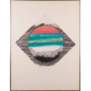 Roman ARTYMOWSKI (1919–1993), Landscape of Mesopotamia II, 1974