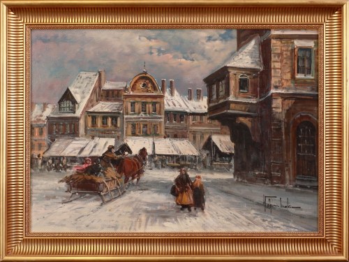 Władysław CHMIELIŃSKI (1911 - 1979), Miasto zimą