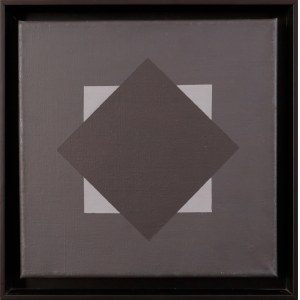 Jan PAMUŁA (1944-2022), Quadrati nel quadrato IV, 1978