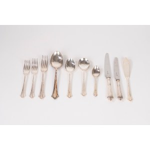 Silverplate cutlery set, Sheffield