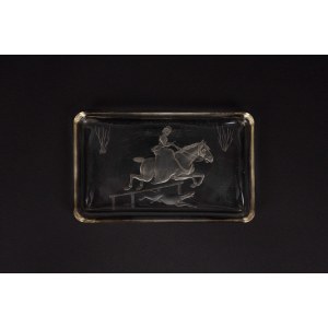 Cut-crystal pocket emptier with rider