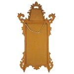 Carved and gilded wooden mirror, in style