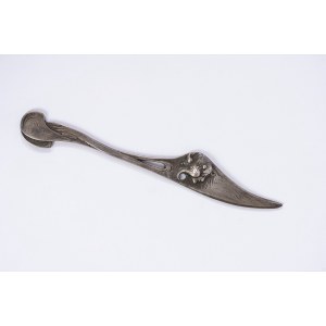 Silver-plated paper knife, early 20th century