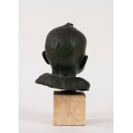Italian School, early 20th century, Bronze bust of a child