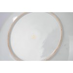 Two polychrome porcelain plates, China, 20th century