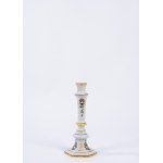 Polychrome porcelain candle holder, manufactured by Pivato Nove