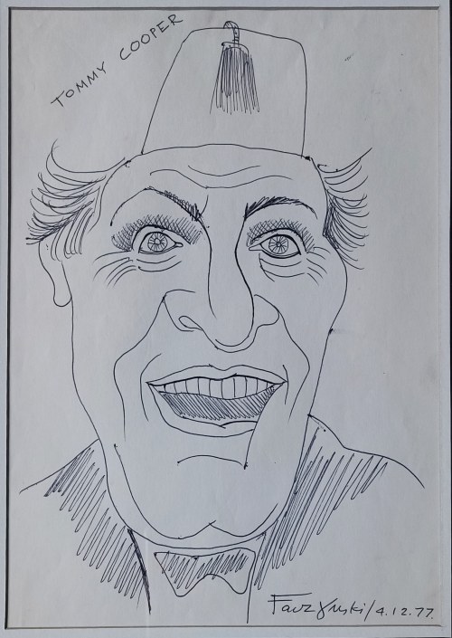 Jerzy Faczyński (1917-1994), Tommy Cooper, 1977