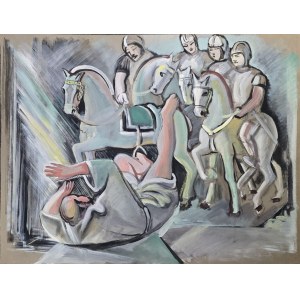 Zdzisław Cyankiewicz Cyan (1912-1981), Upadek (Nawrócenie św. Pawła z Tarsu)
