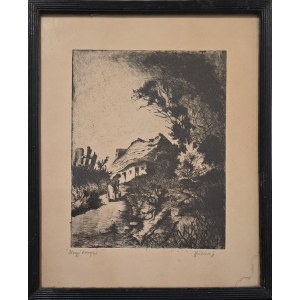 Jozsef Halász (1874–1935), Mountain Cabin