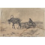 Zygmunt Józefczyk (1881–1966), Road in Winter