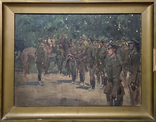 Jerzy Kossak (1886-1955), Awans oficerski, 1930