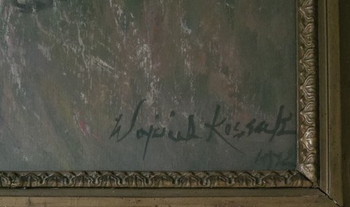 Wojciech Kossak (1856-1942), Ułani nad rzeczką, 1912 (?)