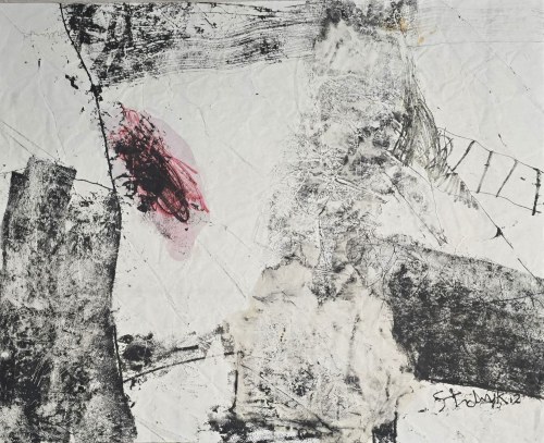 Piotr Strelnik (ur. 1956), Bez tytułu (monotypia I, 2012)