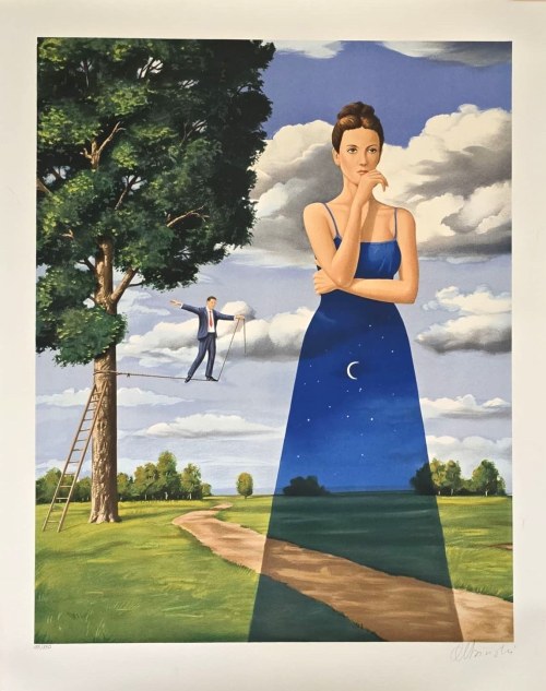 Rafał Olbiński (ur. 1943), Midsummer Marriage / Letnie małżeństwo