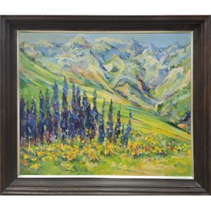 Sławomir Mieleszko (1938–2021), Spring in the Mountain Pasture, 1999