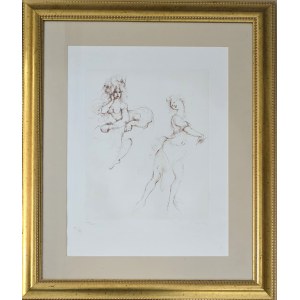 Leonor Fini (1907–1996), Untitled (Two Women) from the *Regards* series