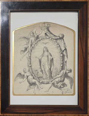 Cyprian Kamil Norwid (1821-1883), Matka Boska Brzemienna, 1847