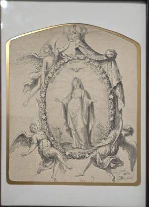 Cyprian Kamil Norwid (1821-1883), Matka Boska Brzemienna, 1847