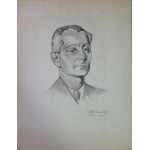 Henryk Berlewi (1894-1967), Portret Paryż, 1953