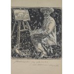 Walerian Kryciński (1852–1929), Jacek Malczewski at His Easel