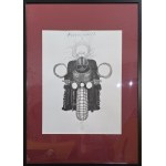 Andrzej Strumiłło (1927-2020), Motocyklista 4, 2011
