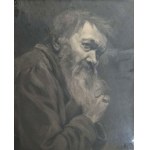 Artysta niezidentyfikowany, Portret starego człowieka, 1877