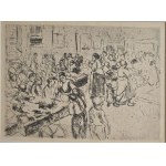 Max Liebermann (1847–1935), Market in the Jewish Quarter of Amsterdam