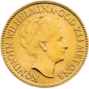 Wilhelmina, 10 Gulden 1927, Utrecht