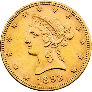 USA, 10 Dollars 1893, Philadelphia