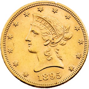 USA, 10 Dollars 1895, Philadelphia