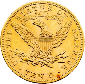 USA, 10 Dollars 1895, Philadelphia