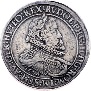 Rudolph II., 3 Thaler 1604, Hall
